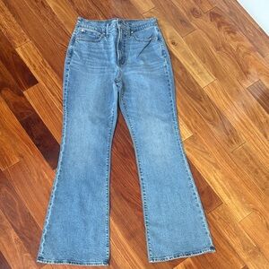 Madewell flare jeans